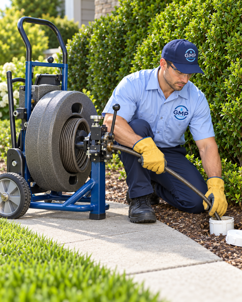 main sewer line clogging Torrance by GMP Plumbing